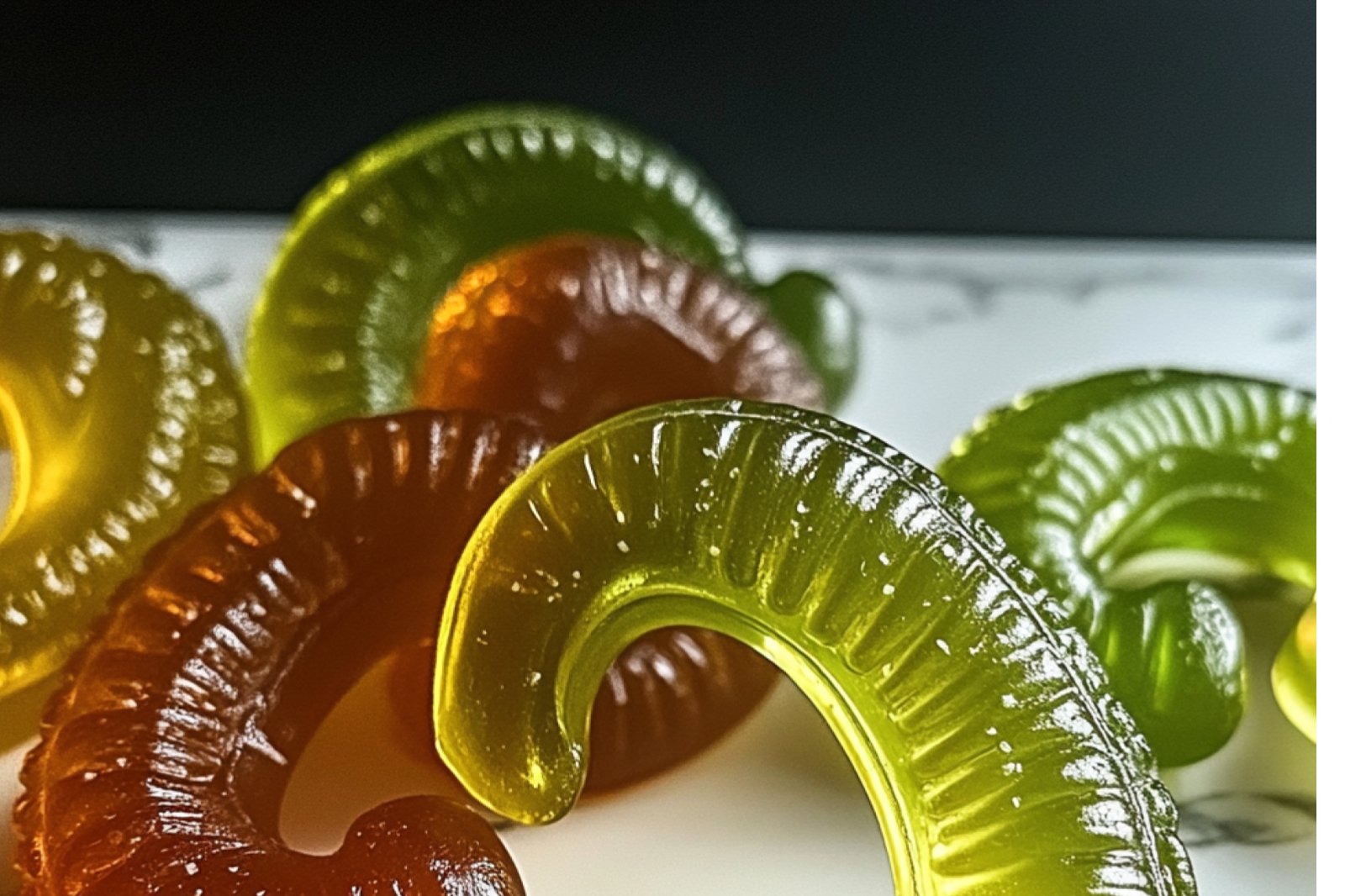 Dill Pickle Gummy Worms