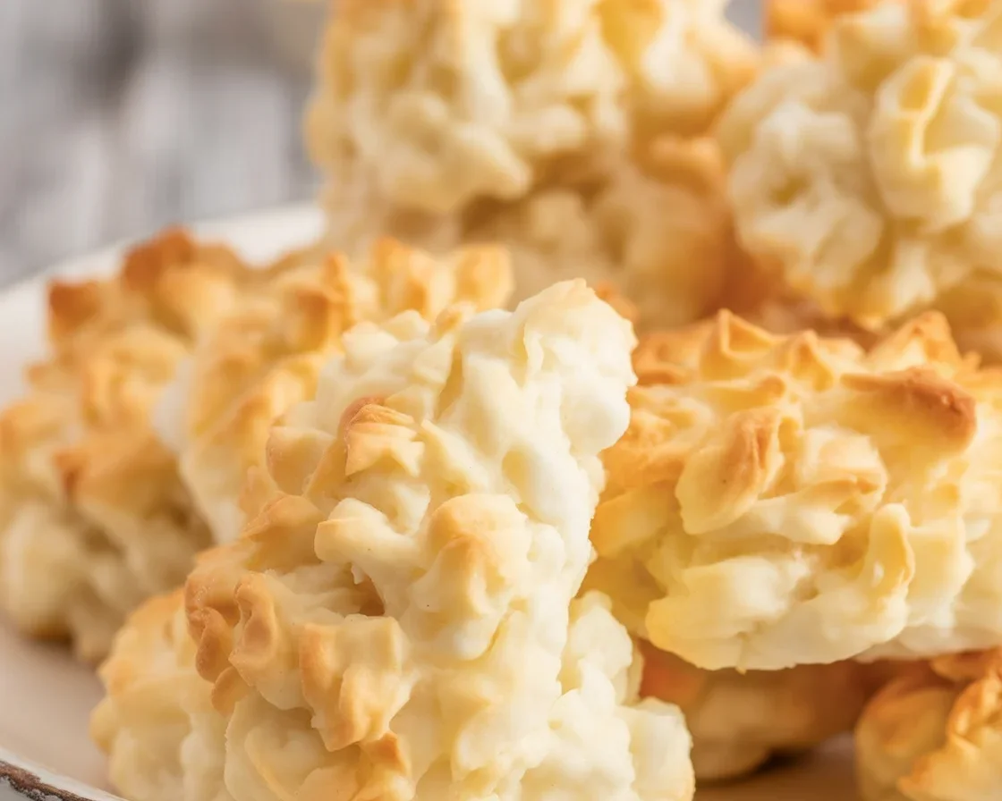 7 Irresistible Keto Coconut Macaroons You’ll Love 1 Delicious Keto Coconut Macaroons made with three simple ingredients, gluten-free treat.