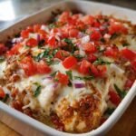 Bruschetta Chicken Casserole