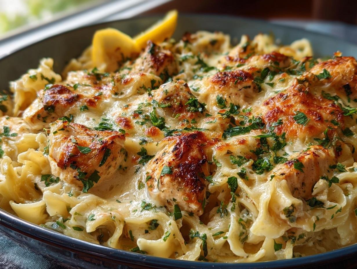 Quick Creamy Lemon Chicken Pasta Meal - Creamy Lemon Chicken Pasta - additional detail