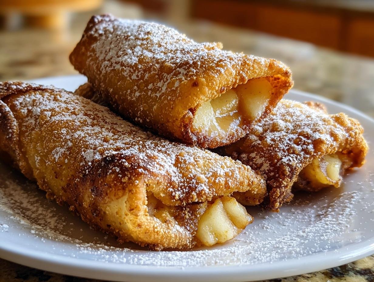 Apple Pie Egg Rolls