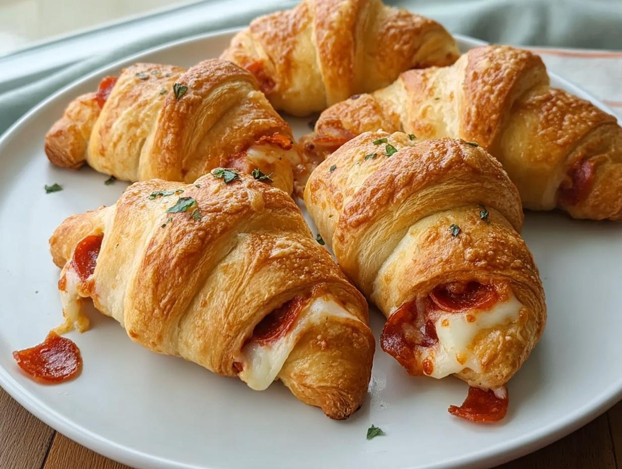 Pepperoni Crescent Rolls: 90-Second Delight - Pepperoni Crescent Rolls - additional detail