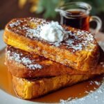 Pumpkin French Toast Breakfast
