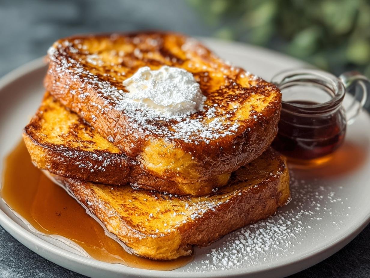 Pumpkin French Toast: 4 Quick Autumn Mornings - Pumpkin French Toast Breakfast - additional detail