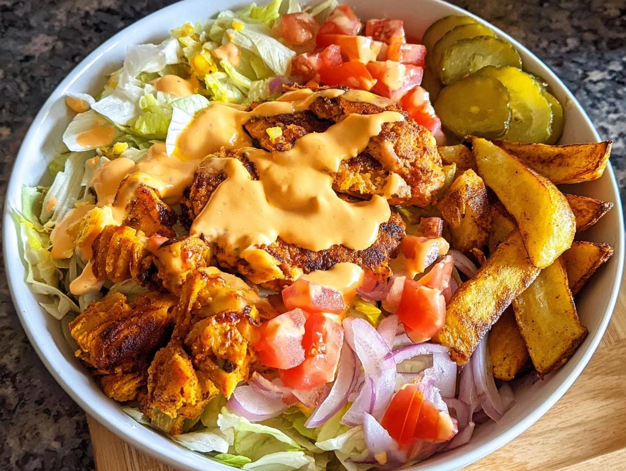 Salmon Burger Bowl: 1 Delicious Meal 1 Salmon Burger Bowl