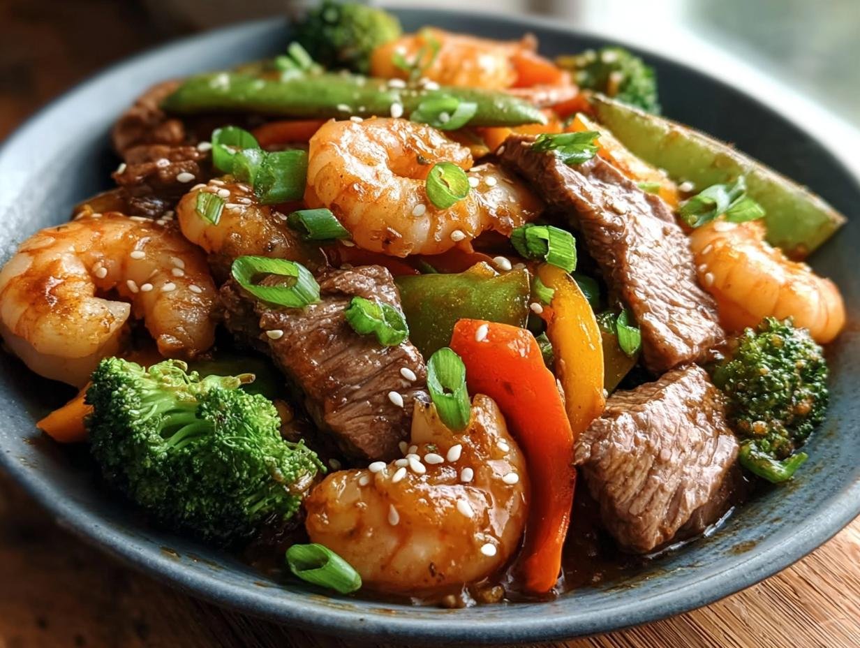 Steak Shrimp Stir Fry: 30 Minute Marvel 1 Steak Shrimp Stir Fry