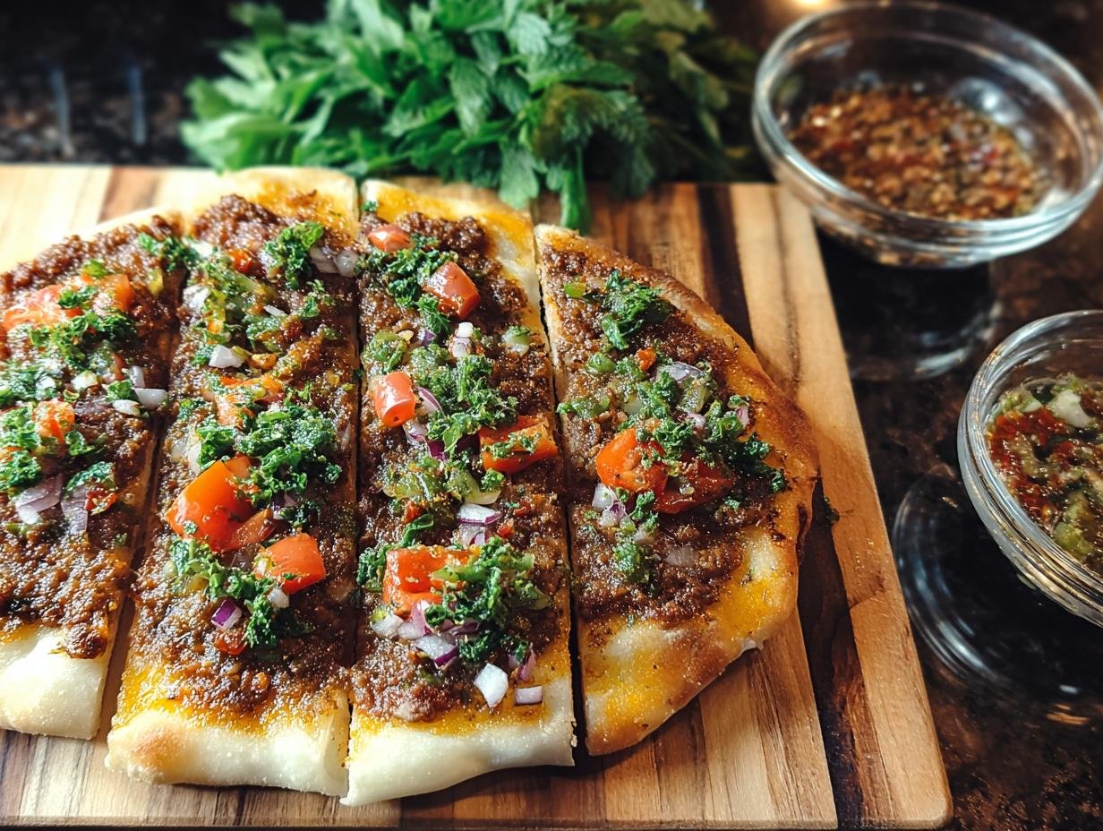 Turkish Lahmacun: 12 Amazing Flavor Secrets - Turkish Lahmacun - additional detail