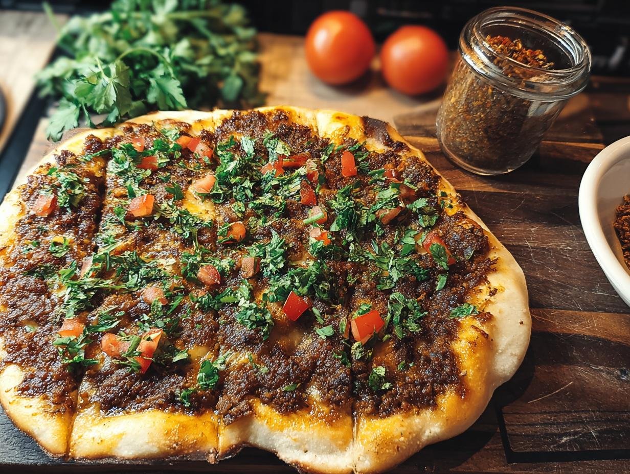 Turkish Lahmacun: 12 Amazing Flavor Secrets - Turkish Lahmacun - additional detail