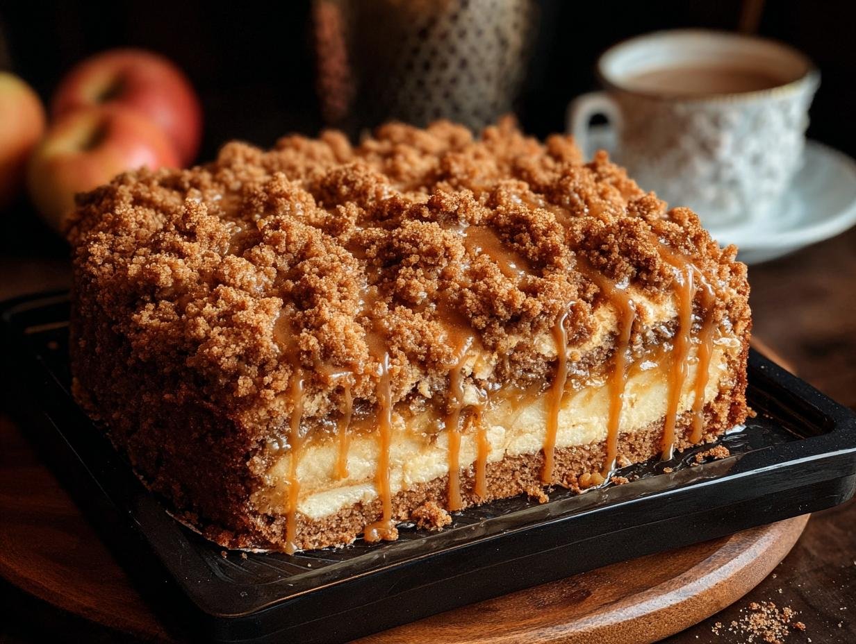 Apple Crumb Cake Cinnamon