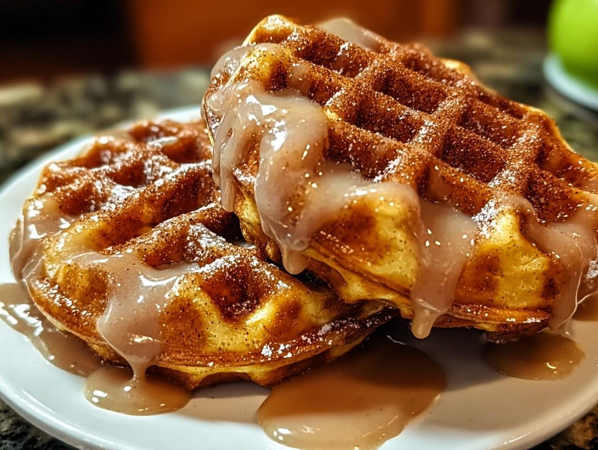 Amazing Apple Fritter Waffle Donuts: 1 Heavenly Recipe 3 Amazing Apple Fritter Waffle Donuts: 1 Heavenly Recipe - Apple Fritter Waffle Donuts - additional detail