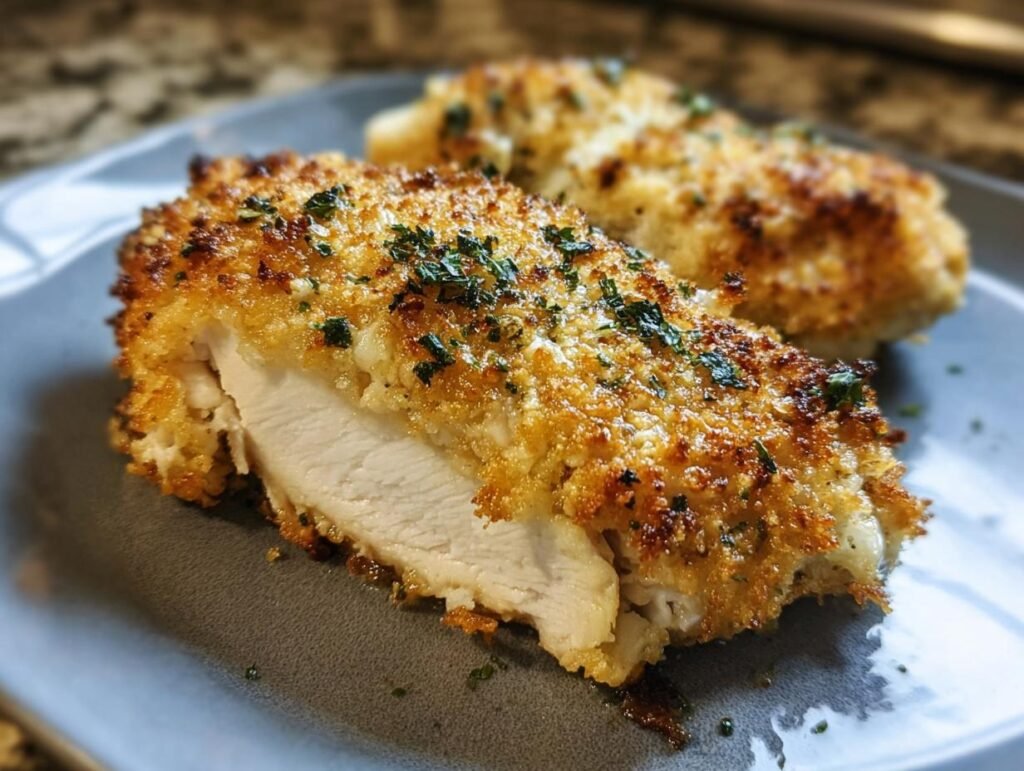 Baked Parmesan Crusted Chicken