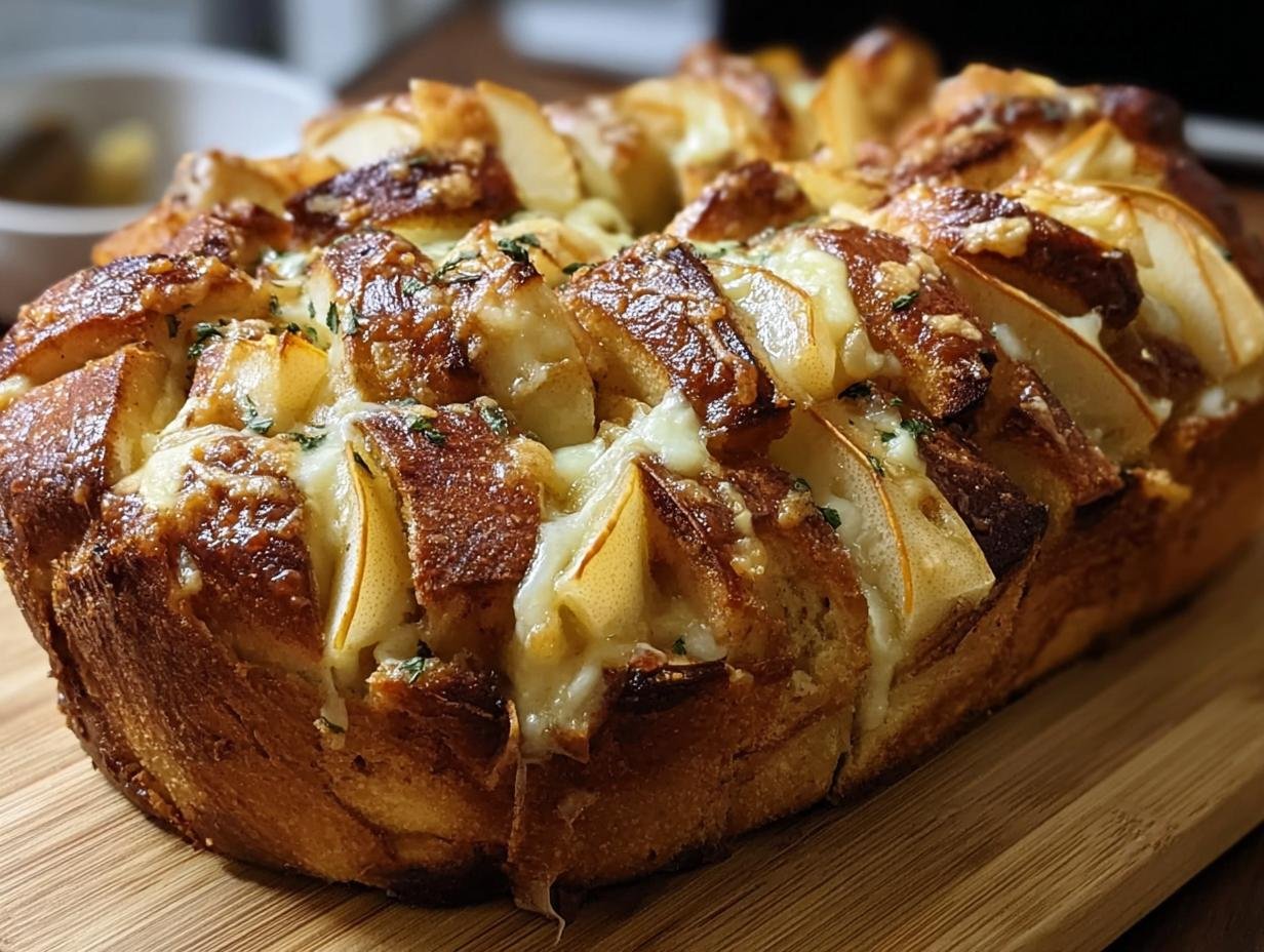 Brie Pull Apart Bread: 1 Amazing Appetizer - Brie Pull Apart Bread - additional detail