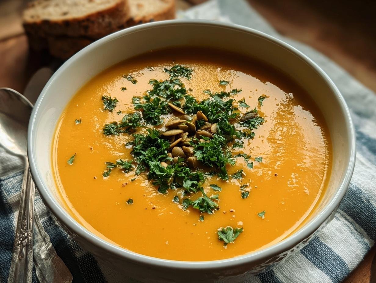 Butternut Squash Soup: Your 1 Deliciously Creamy Fall Favorite - Butternut Squash Soup - additional detail