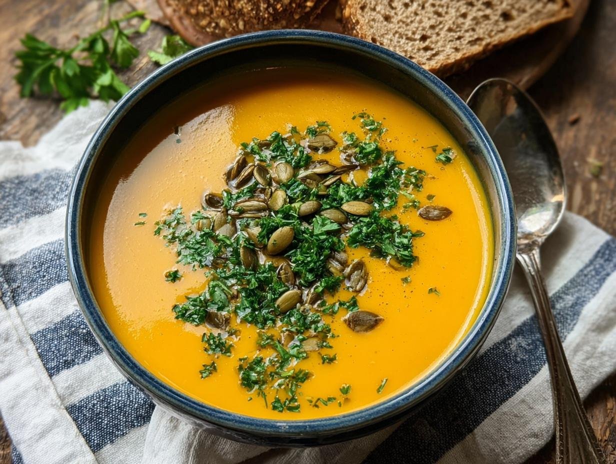 Butternut Squash Soup: Your 1 Deliciously Creamy Fall Favorite - Butternut Squash Soup - additional detail