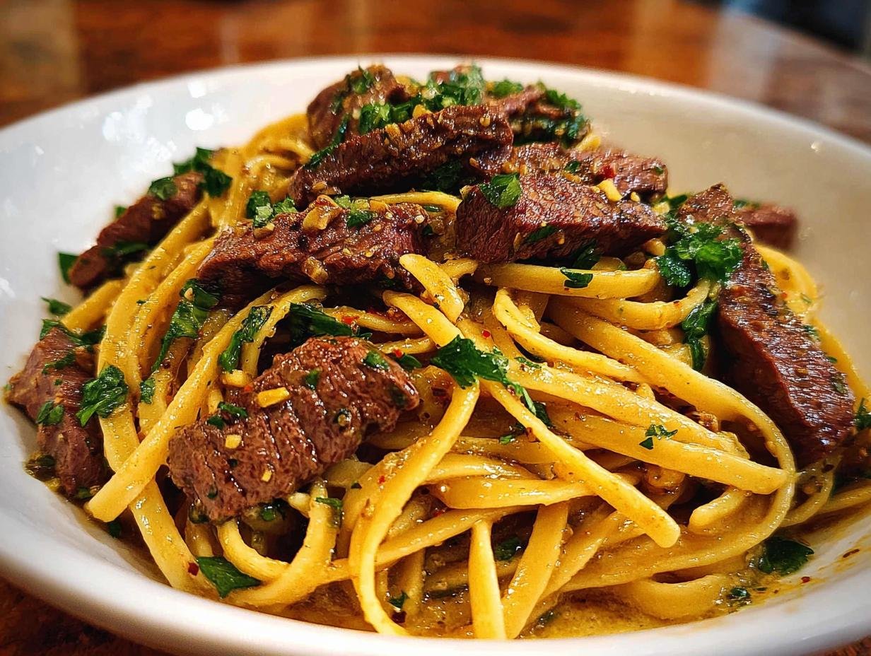 Cajun Garlic Butter Linguine