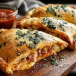 Incredible 6-Ingredient Cheesy Calzones 4 Calzones