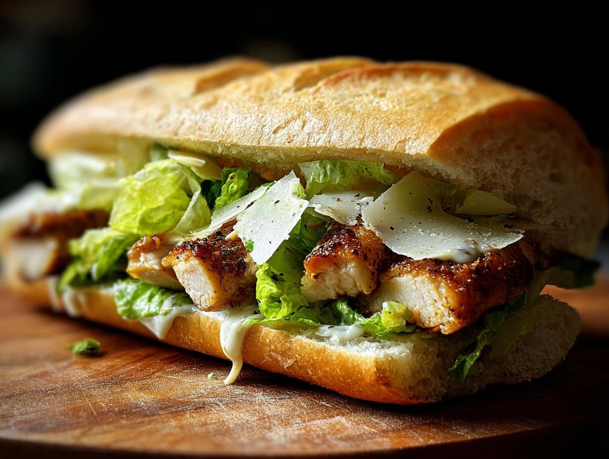 Chicken Caesar Sandwich Lunch: 7 Flavor Secrets 3 Chicken Caesar Sandwich Lunch: 7 Flavor Secrets - Chicken Caesar Sandwich Lunch - main visual representation