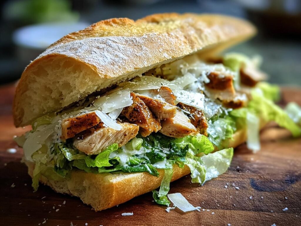 Chicken Caesar Sandwich Lunch