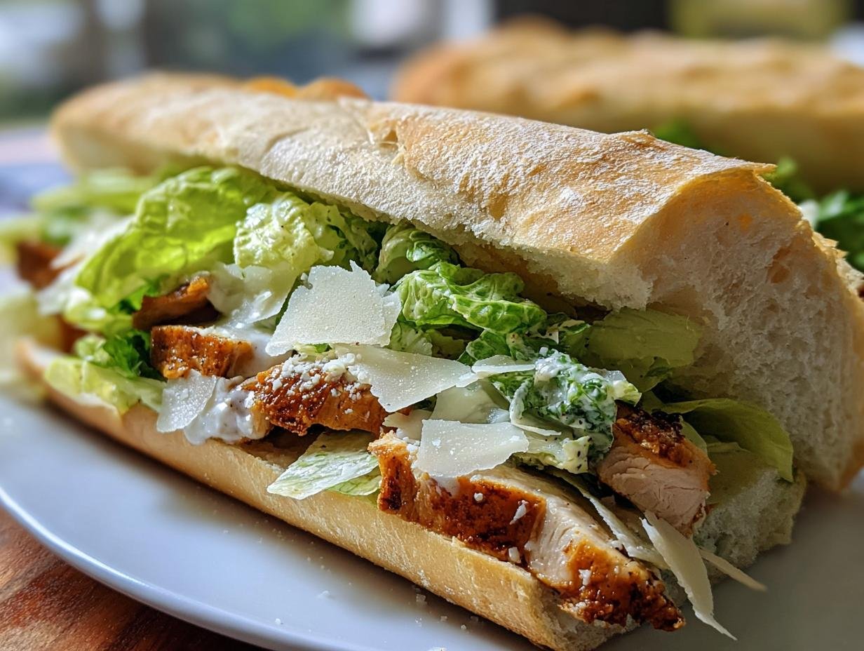 Chicken Caesar Sandwich Lunch: 7 Flavor Secrets - Chicken Caesar Sandwich Lunch - additional detail