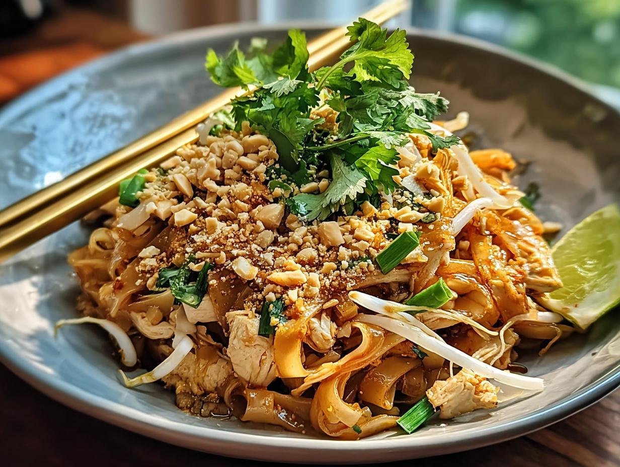 Amazing Chicken Pad Thai: 10-Minute Meal - Chicken Pad Thai You - ingredients showcase