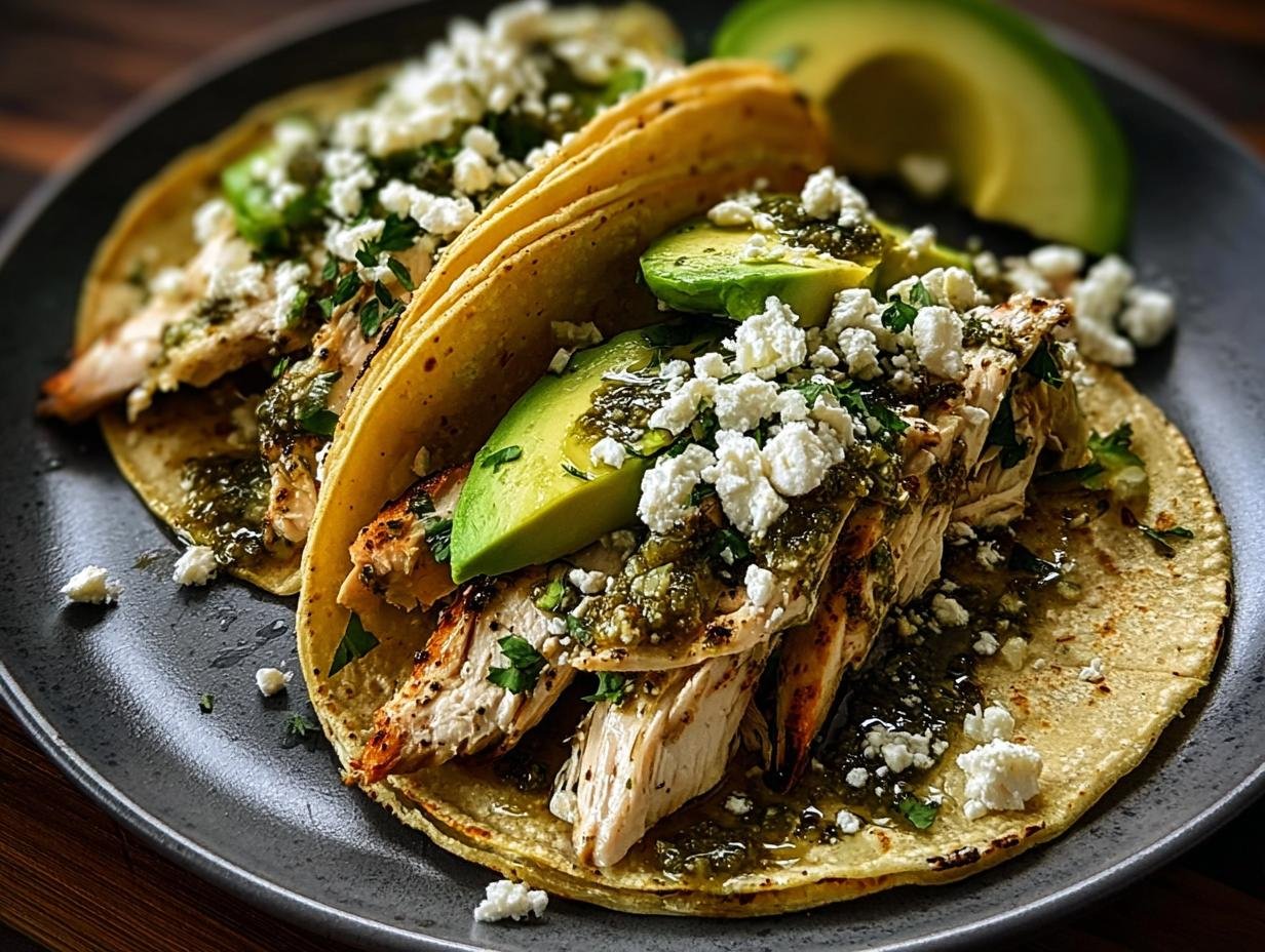 Chimichurri Chicken Tacos Feta: Flavorful 5-Star Recipe - Chimichurri Chicken Tacos Feta - main visual representation