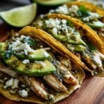 Chimichurri Chicken Tacos Feta