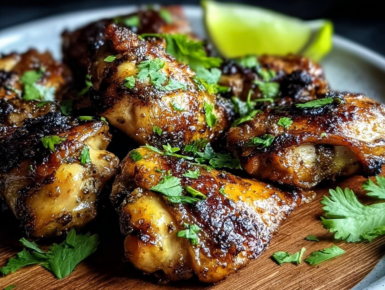 Cuban Mojo Chicken Thighs: Amazing 6-Ingredient Recipe - Juicy Cuban Mojo Chicken Thighs ready to serve