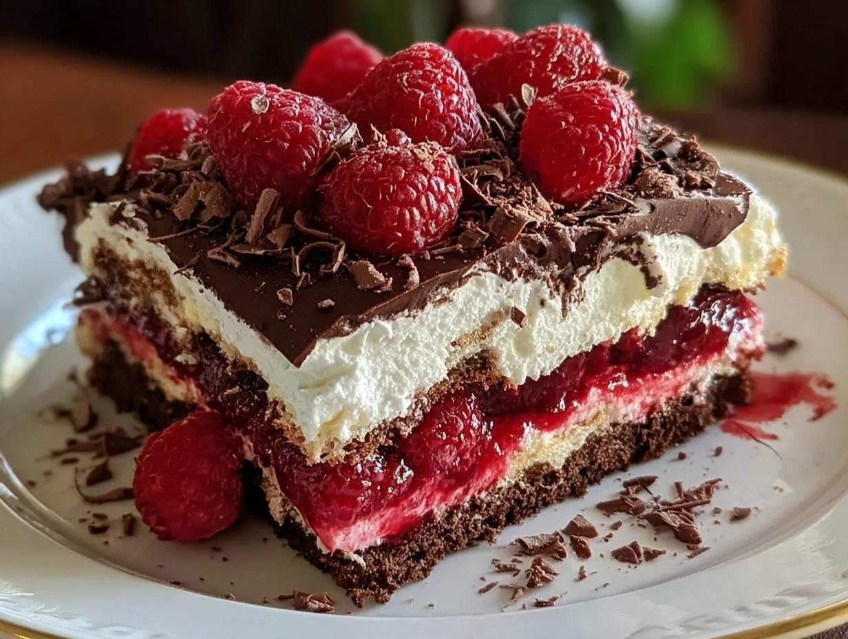 Decadent Raspberry Chocolate Lasagna: 7 Must-Try Tips 2 Decadent Raspberry Chocolate Lasagna: 7 Must-Try Tips - Decadent Raspberry Chocolate Lasagna - additional detail