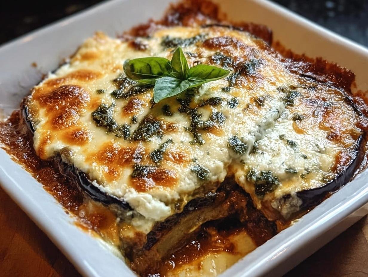 Amazing Eggplant Ricotta Bake Layer You'll Love 3 Amazing Eggplant Ricotta Bake Layer You'll Love - Eggplant Ricotta Bake Layer - additional detail