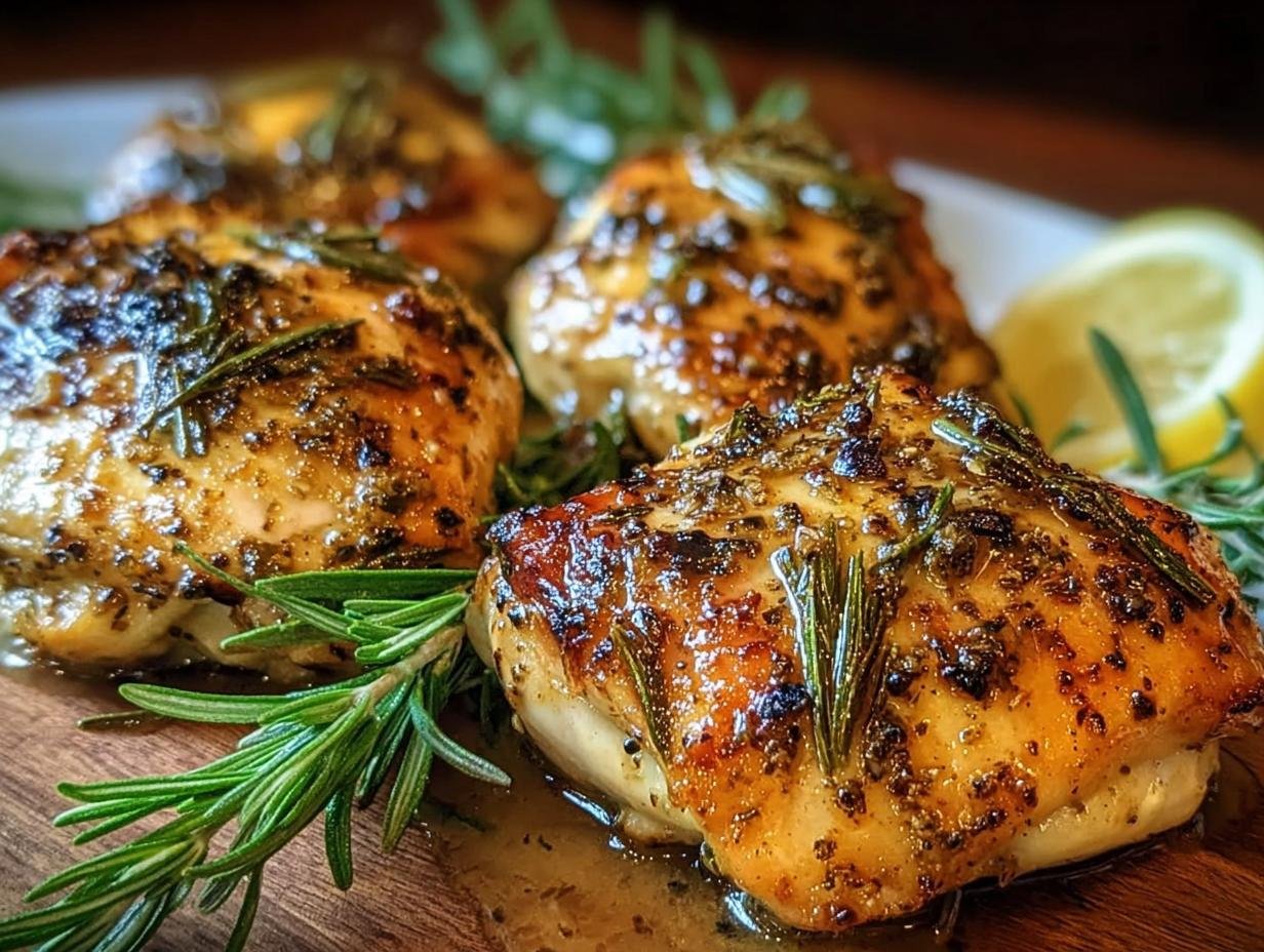 Flavorful Rosemary Chicken Dijon: 1 Amazing Dish - Flavorful Rosemary Chicken Dijon - additional detail