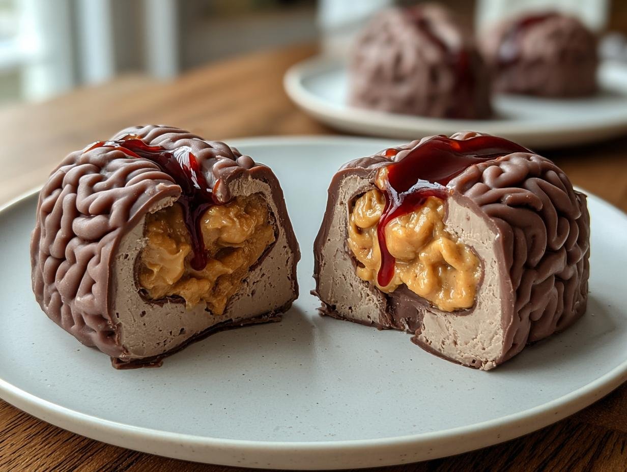 Fudge Halloween: 1 Easy Brain Recipe 1 Fudge Halloween