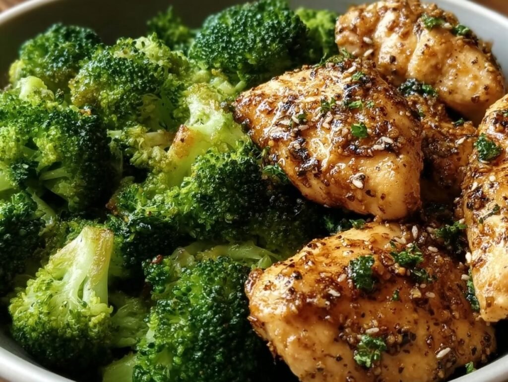 Garlic Butter Chicken Broccoli