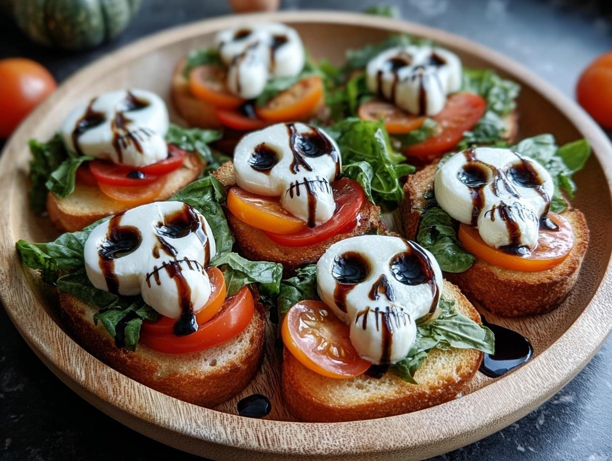 Spooky Halloween Caprese Salad: 1 Delicious Twist - Halloween Caprese Salad - main visual representation
