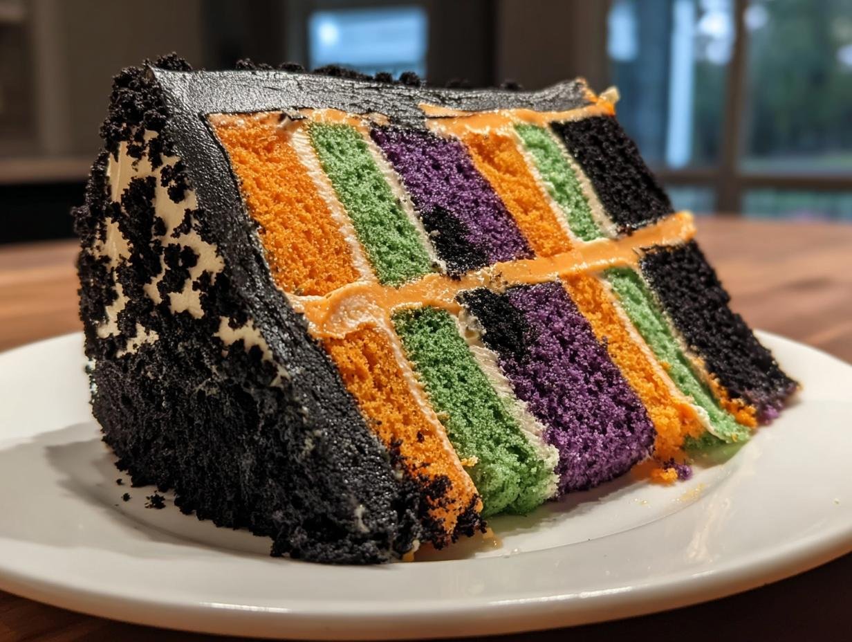 Halloween Layer Cake: 1 Amazing Spooky Bake 1 Halloween Layer Cake