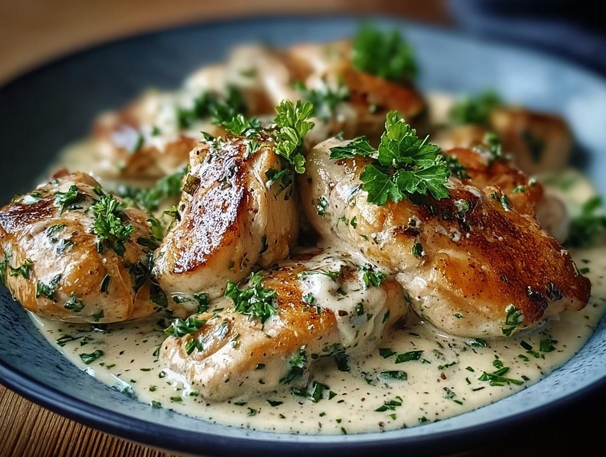 Irish Chicken Whiskey Cream: 4 Sensational Bites - Irish Chicken Whiskey Cream - additional detail