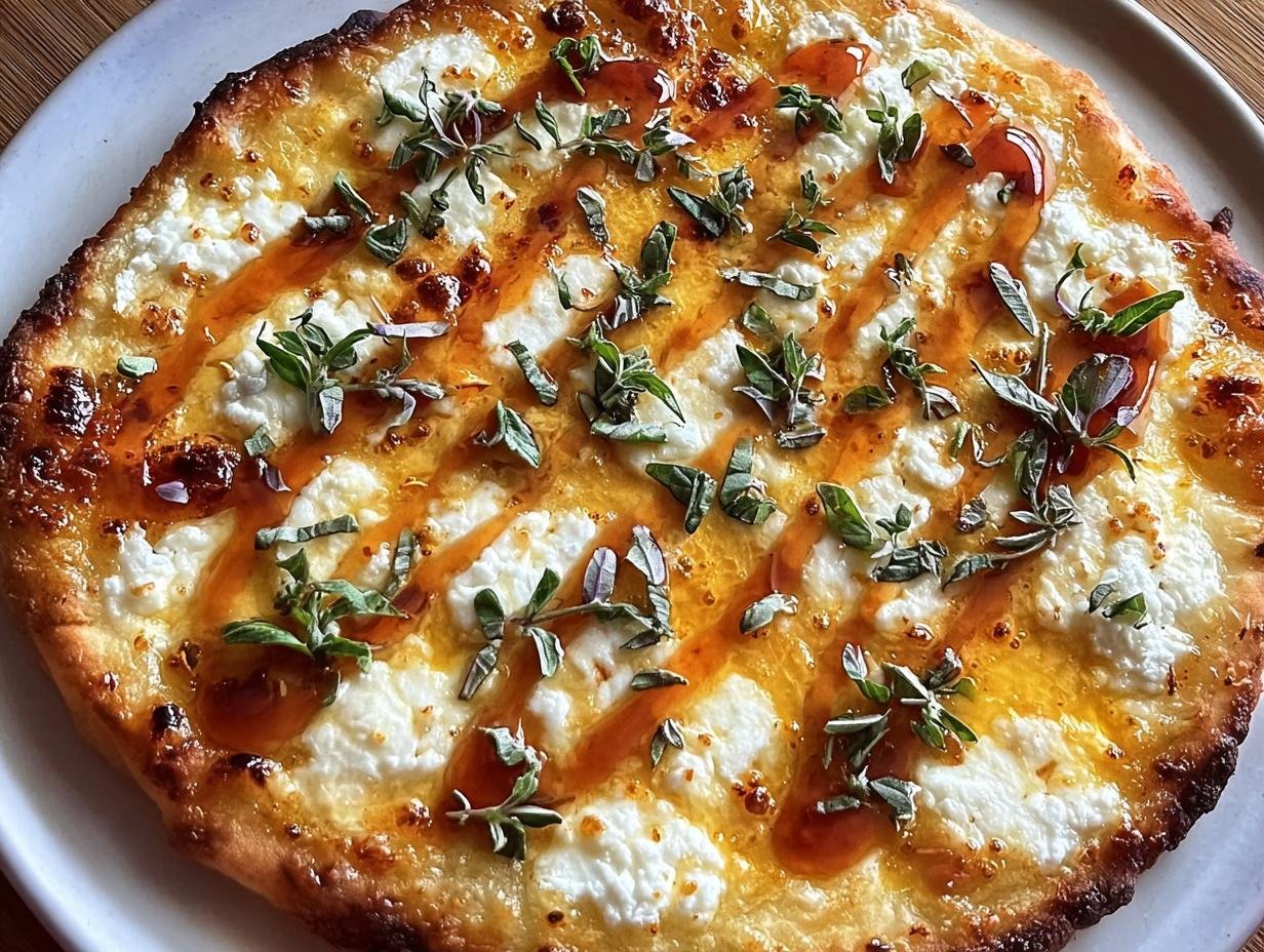Irresistible Hot Honey Ricotta Pizza ingredients