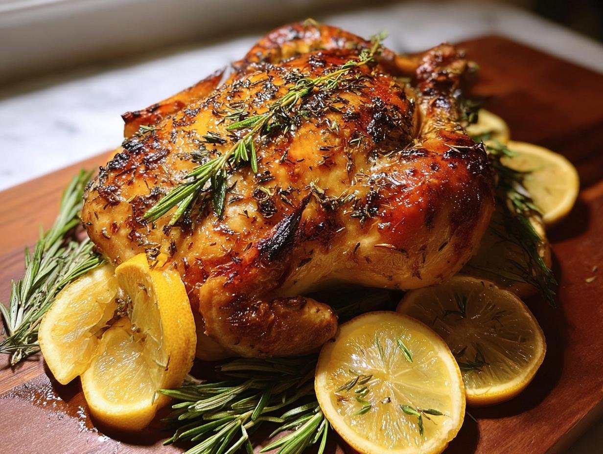 Lemon Herb Roast Chicken 7 Secrets to Juicy - Lemon Herb Roast Chicken - main visual representation