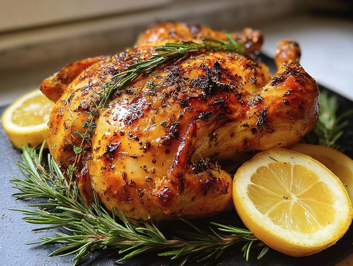 Lemon Herb Roast Chicken