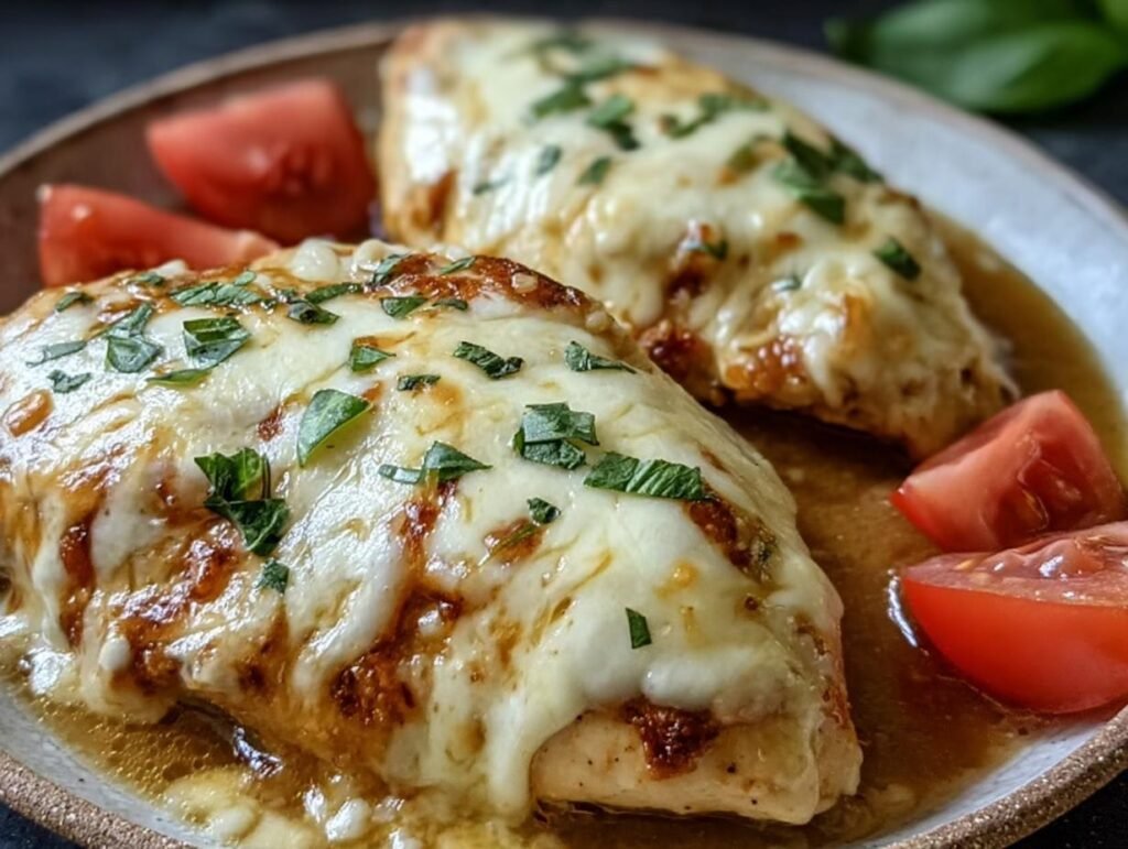 Slow Cooker Cheesy Mozzarella