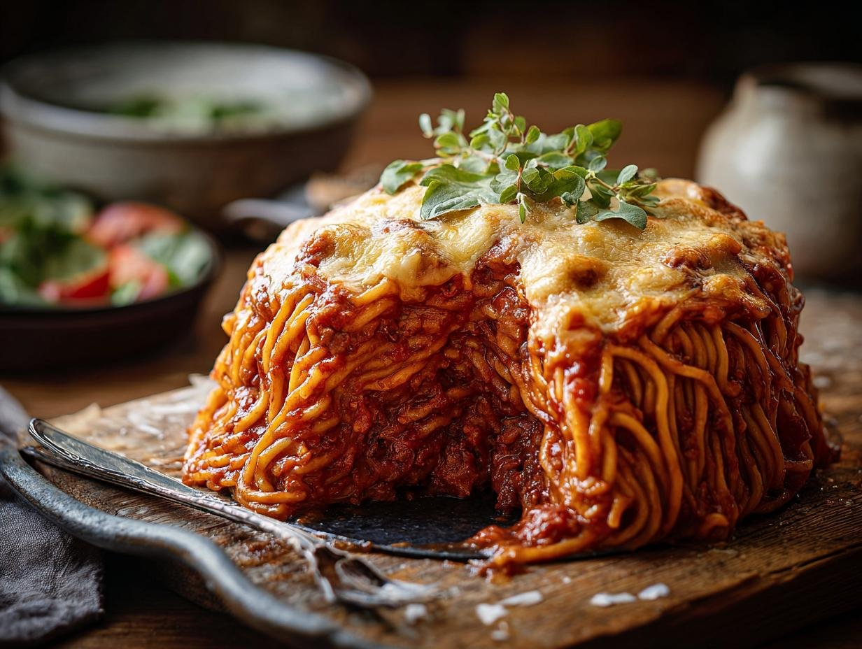 Spaghetti Brain Bake: 1 Spooky Recipe Perfection - Spaghetti Brain Bake - additional detail