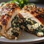Spinach Feta Stuffed Chicken