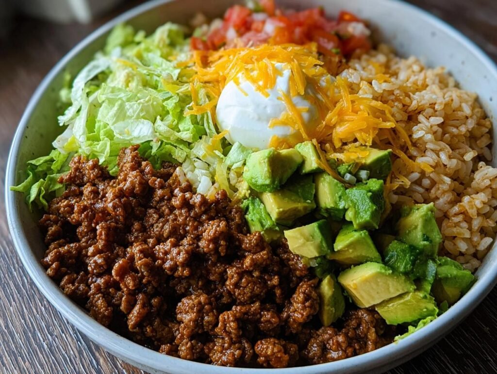 Taco Rice Bowl