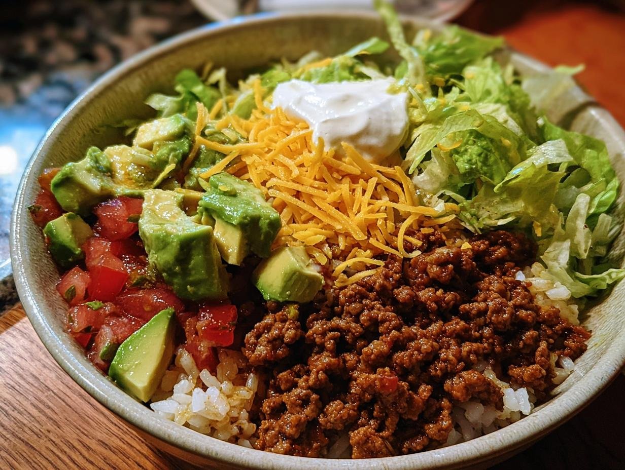 Taco Rice Bowl: Delicious 35-Minute Meal - Taco Rice Bowl - additional detail