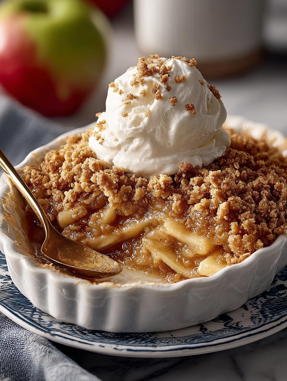 Cozy Apple Crisp: 5 Steps to a Comforting Fall Dessert - Apple Crisp - additional detail