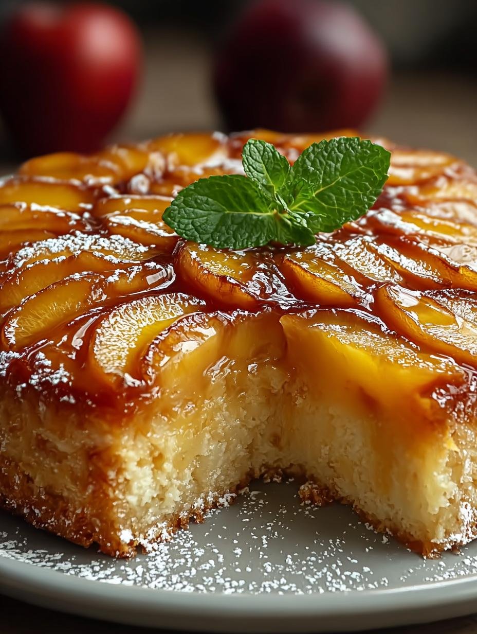 Delicious Apple Upside Down Cake for Every Occasion - Apple Upside Down Cake - additional detail