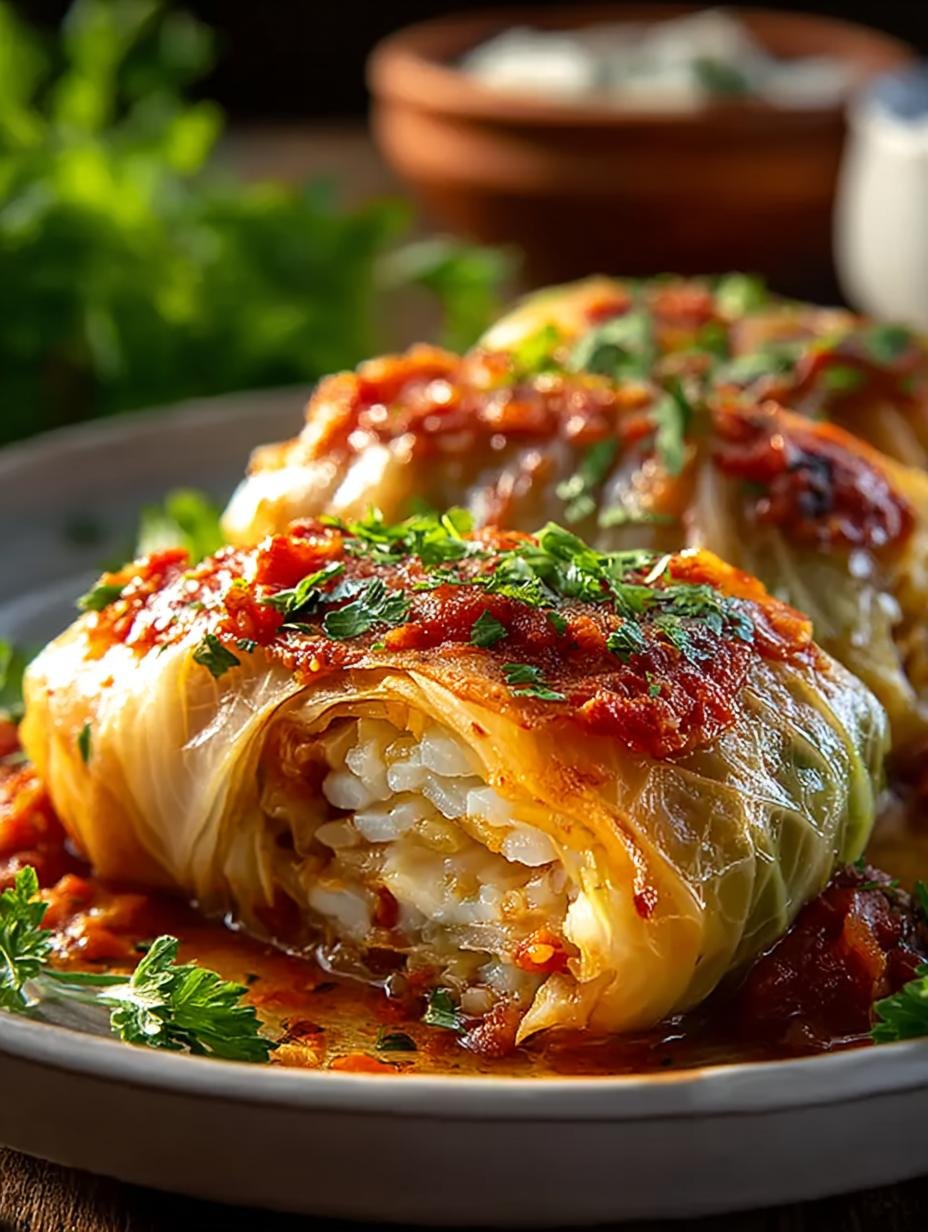 Authentic Stuffed Cabbage Rolls: A Comfort Classic - Authentic Stuffed Cabbage Rolls - main visual representation