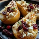 Baked Pears Feta Honey: 20-Minute Dream Dish 2 Baked Pears Feta Honey