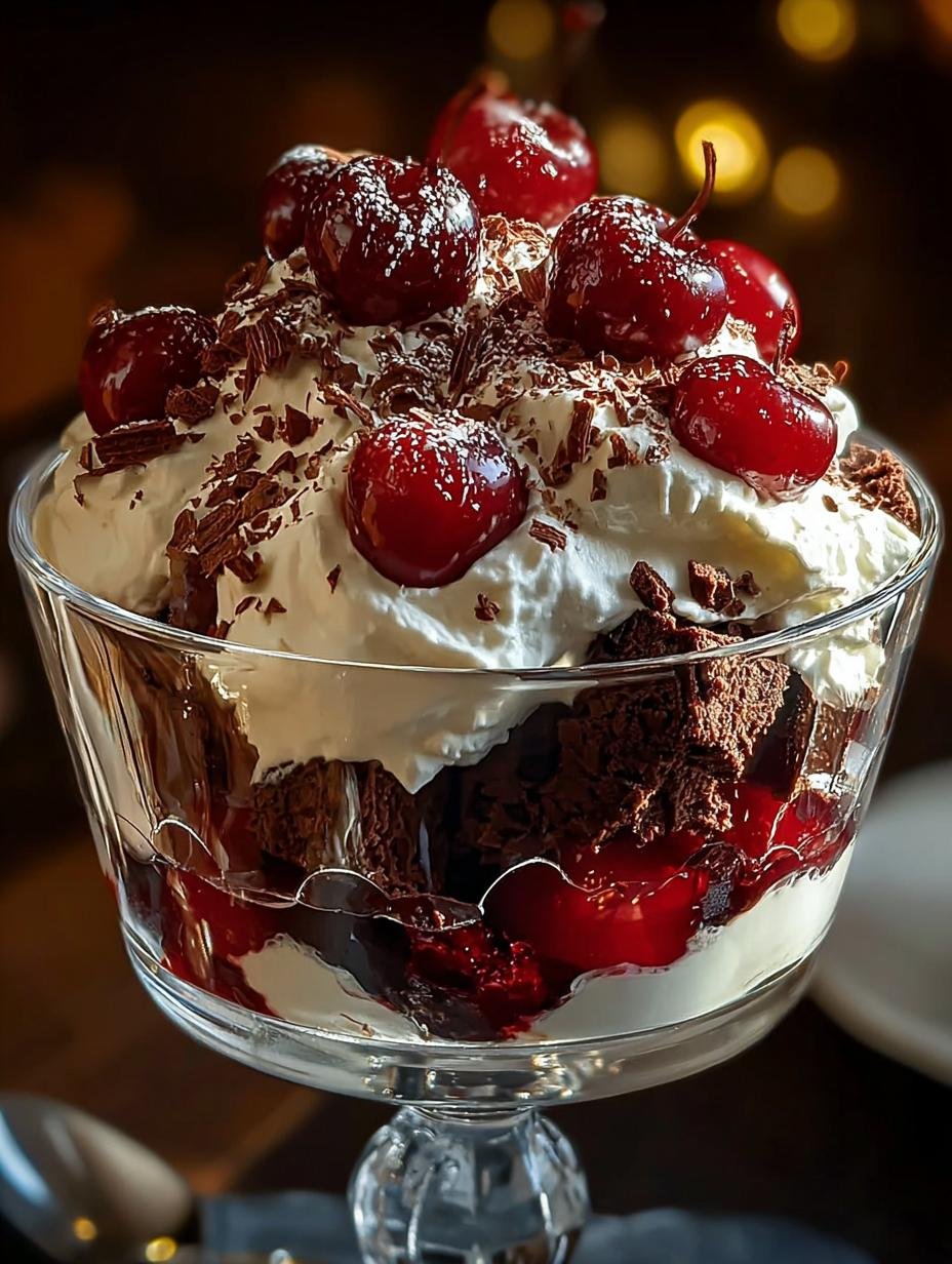 Black Forest Trifle For Magical Holiday Celebrations - Black Forest Trifle For - main visual representation