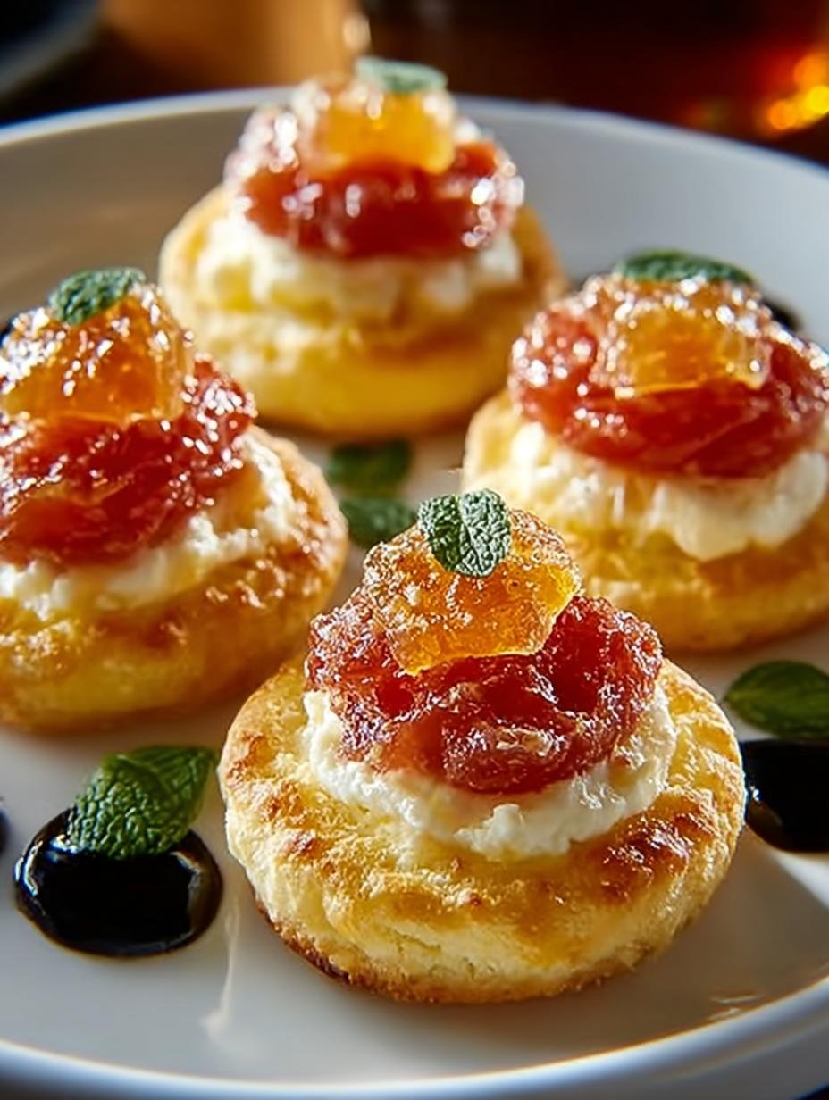 Cheesy Thumbprint Appetizers with