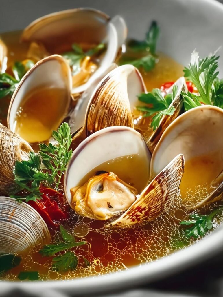 Coconut Broth Clams with